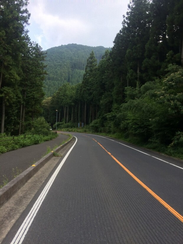 奥武蔵グリーンラインライド_県道70号線