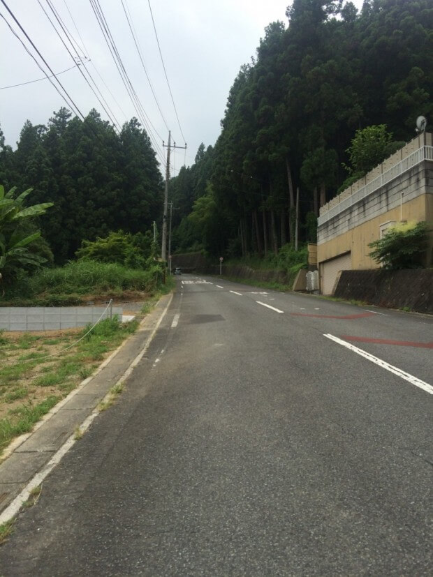 奥武蔵グリーンラインライド_名栗湖急勾配区間1