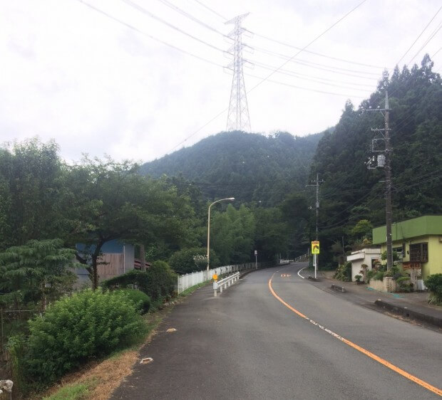 奥武蔵グリーンラインライド_鎌北湖登り口