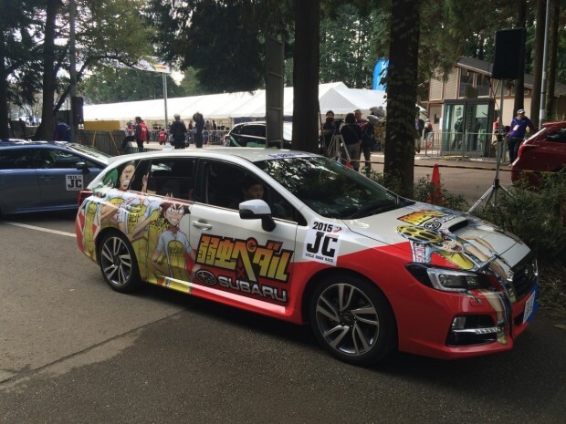 JAPAN_CUP_2015_yowamushi_Pedal_Car1